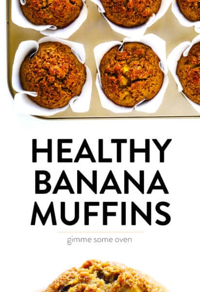 Healthy Banana Muffins Recipe
