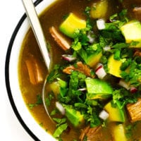 Salsa Verde Steak Soup Recipe