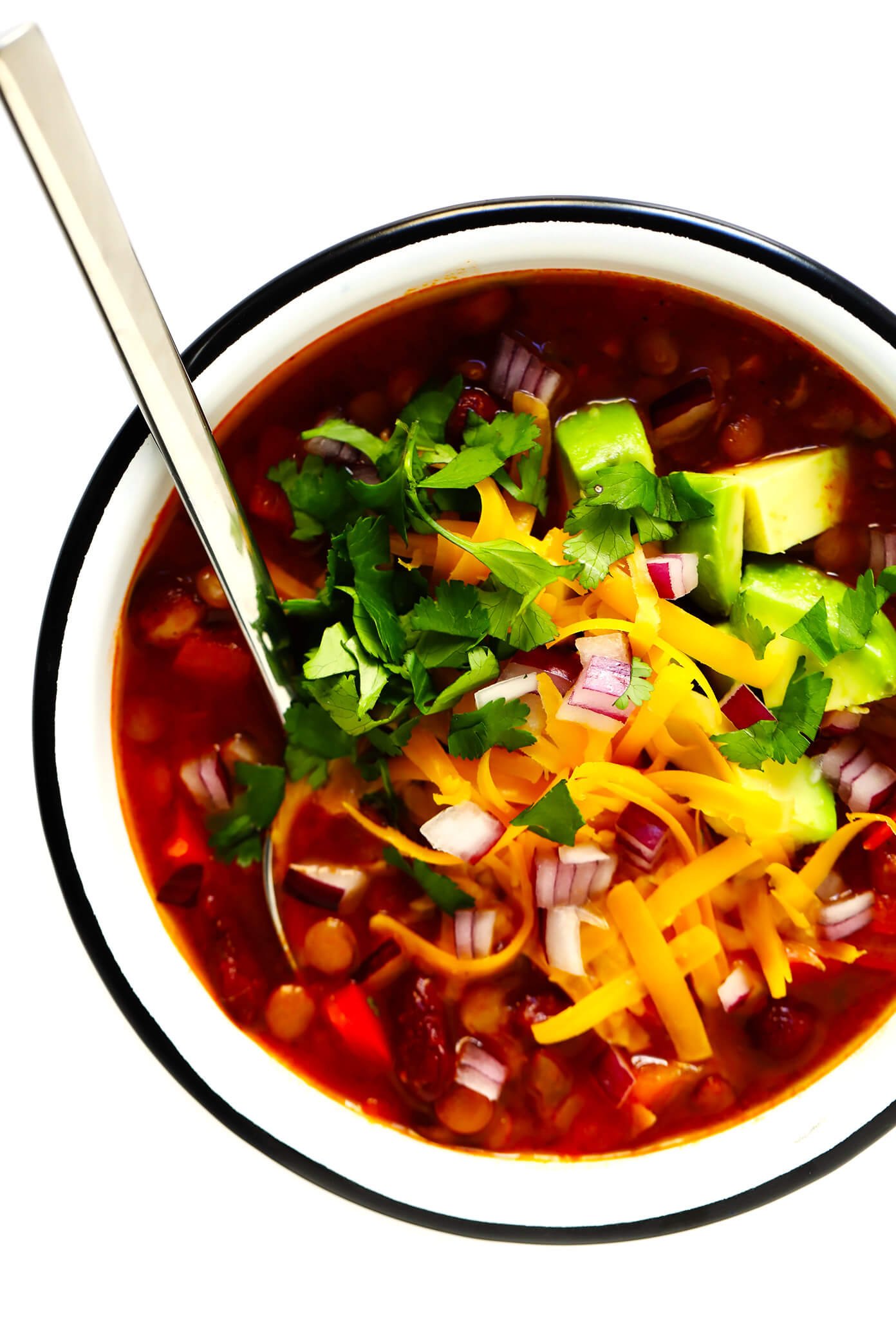 Amazing Vegetarian Chili Recipe (also Gluten-Free and Vegan)