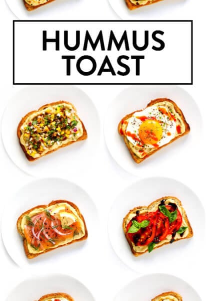 Hummus Toast Recipes