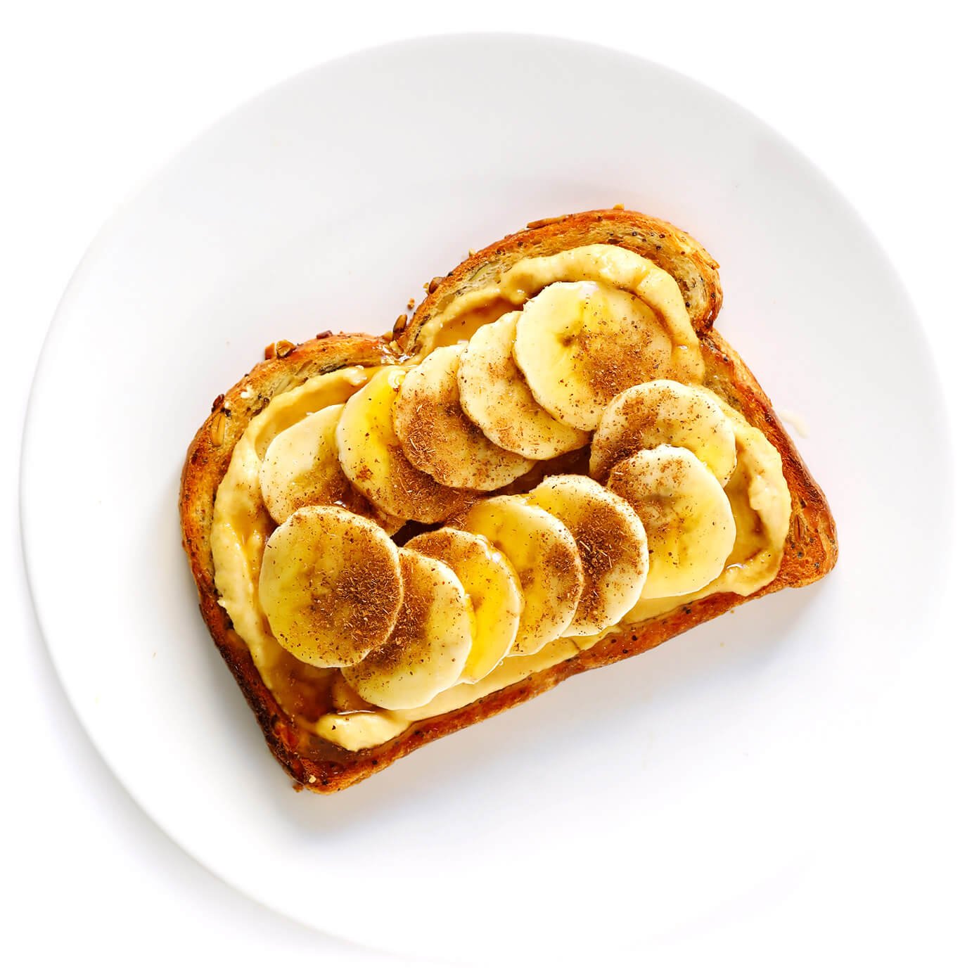 Banana Hummus Toast