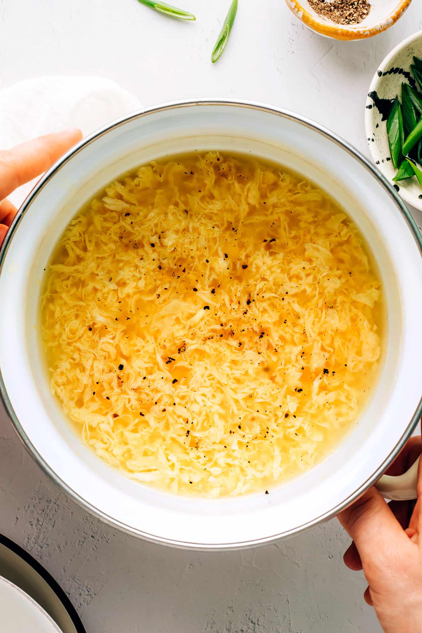 The BEST Egg Drop Soup!