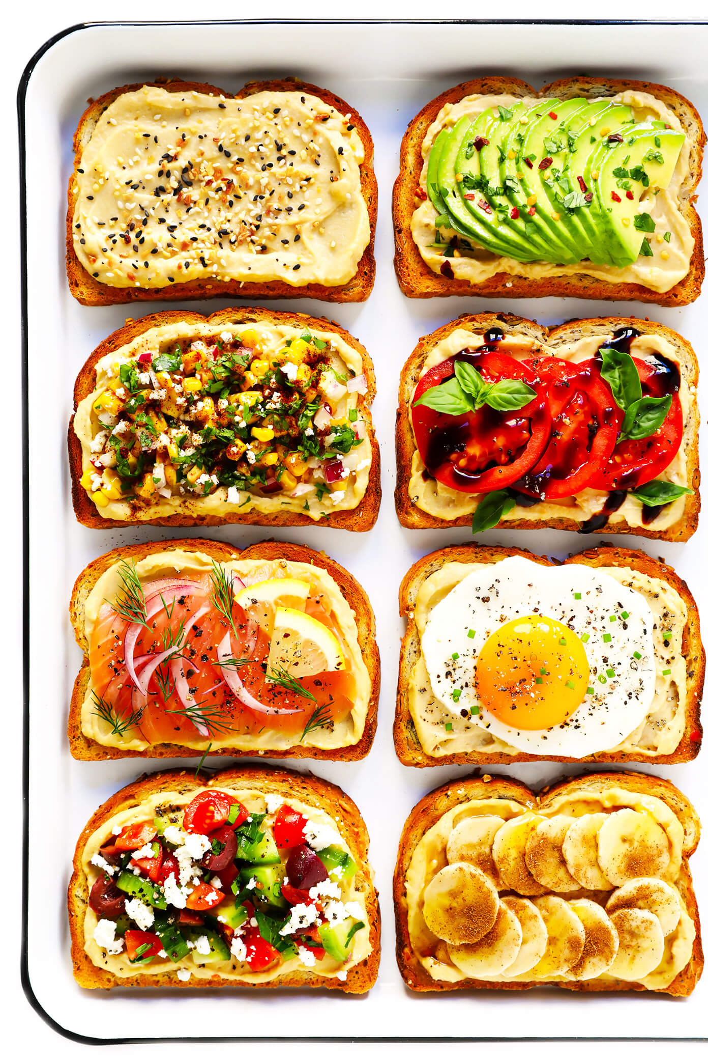 Hummus Toast