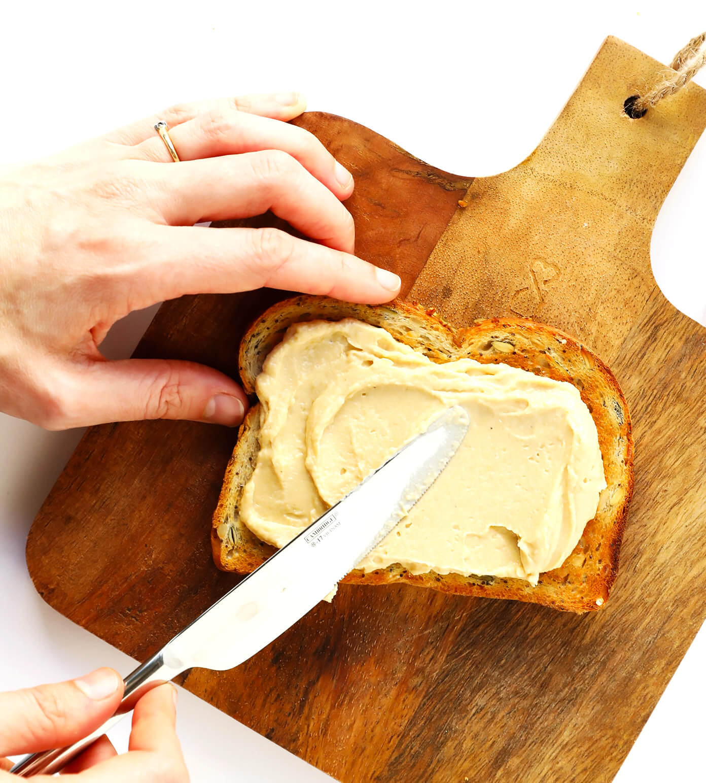 How To Make Hummus Toast