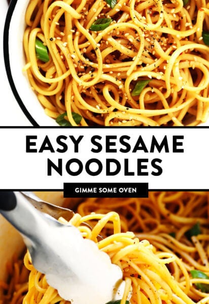 Easy Sesame Noodles Recipe