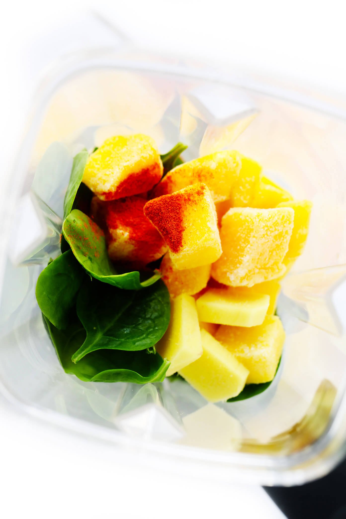 Mango Green Smoothie Ingredients