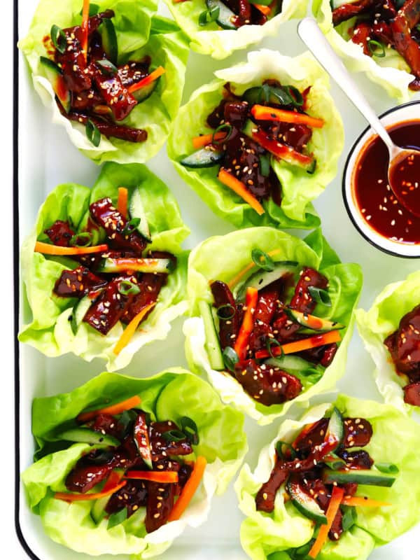 Korean Gochujang Lettuce Wraps