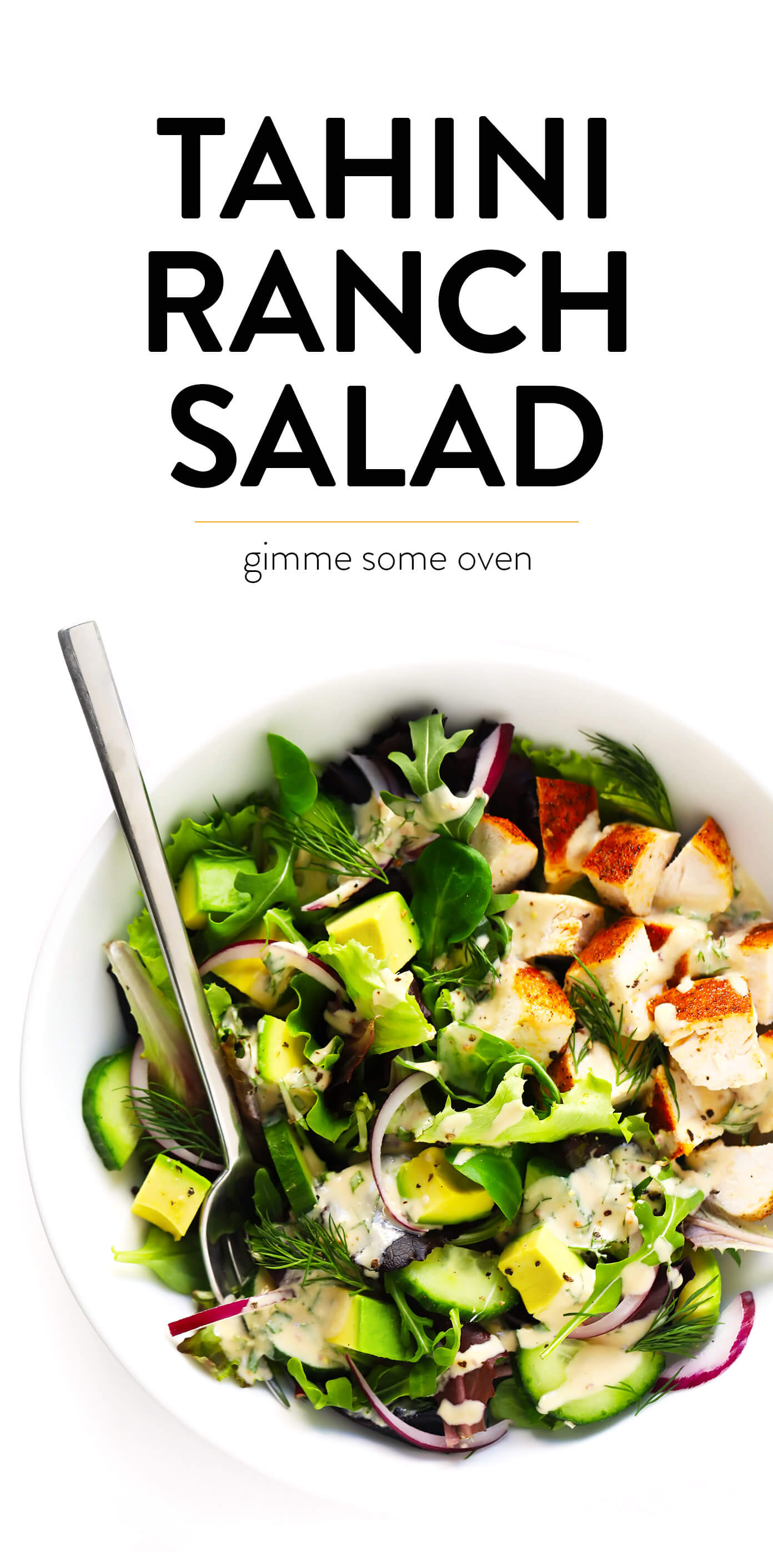 Tahini Ranch Salad Recipe