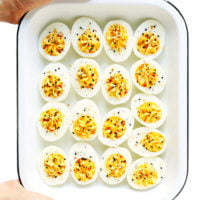 Everything Deviled Eggs