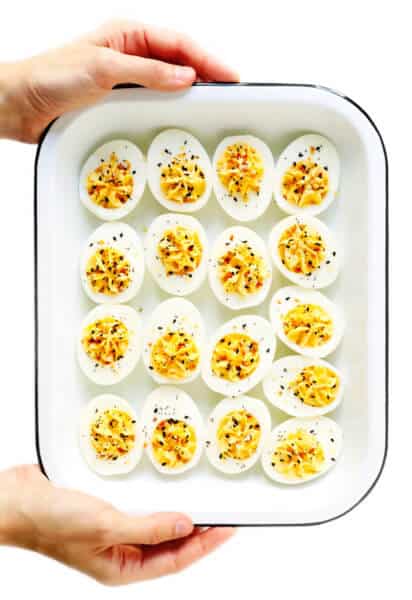 Everything Deviled Eggs