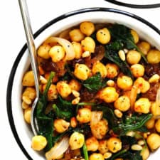 Catalan Chickpeas and Spinach-image