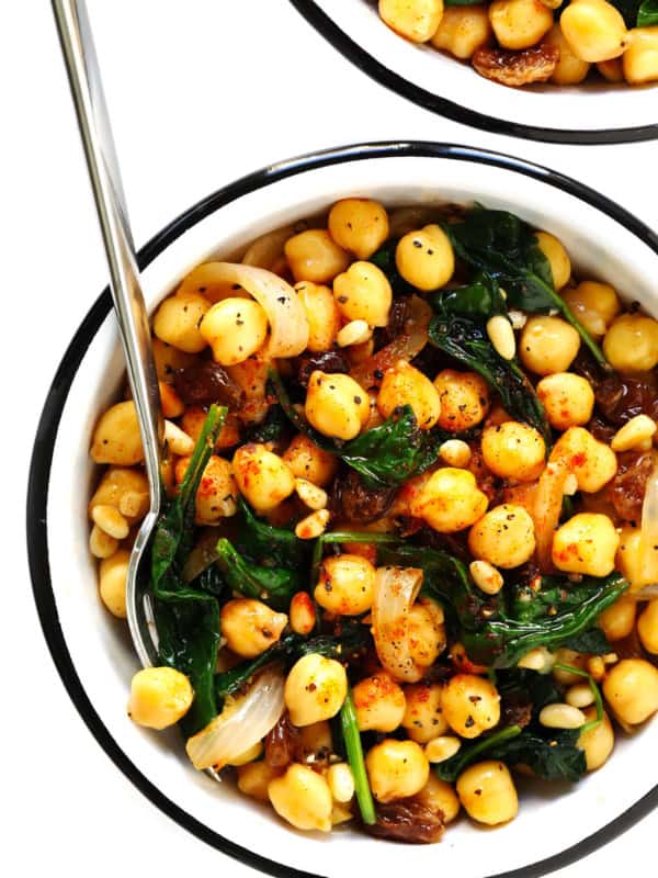 Catalan Chickpeas and Spinach