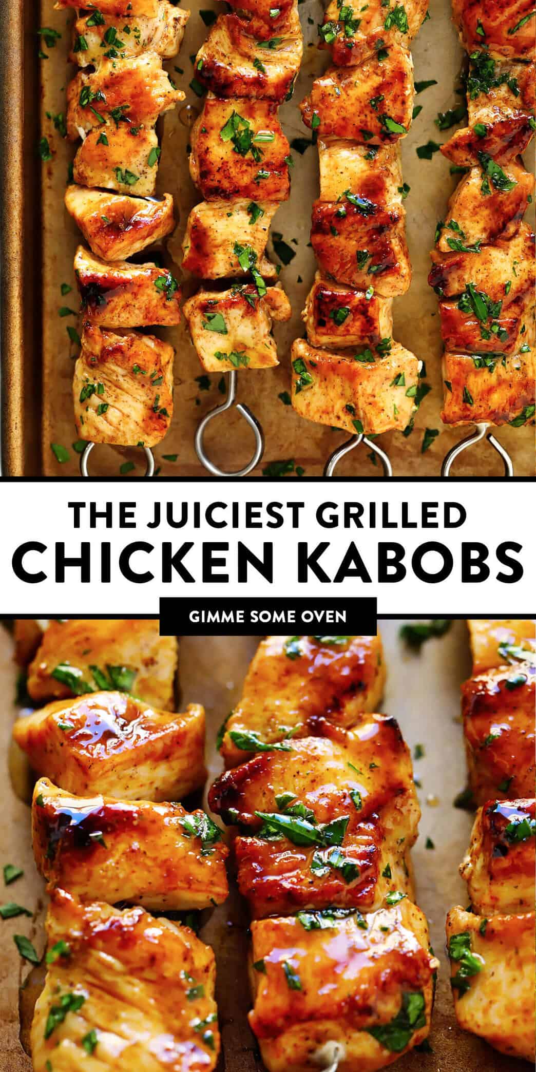 Grilled Chicken Kabobs Recipe
