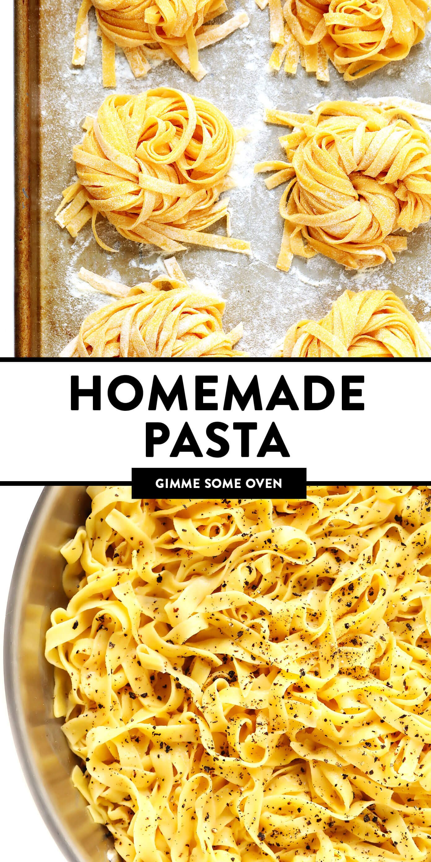 Homemade Pasta - Gimme Some Oven