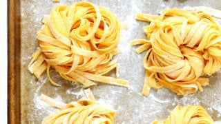 2 Ingredient Homemade Pasta Recipe (Without A Machine)