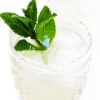 Fresh Mint Margaritas