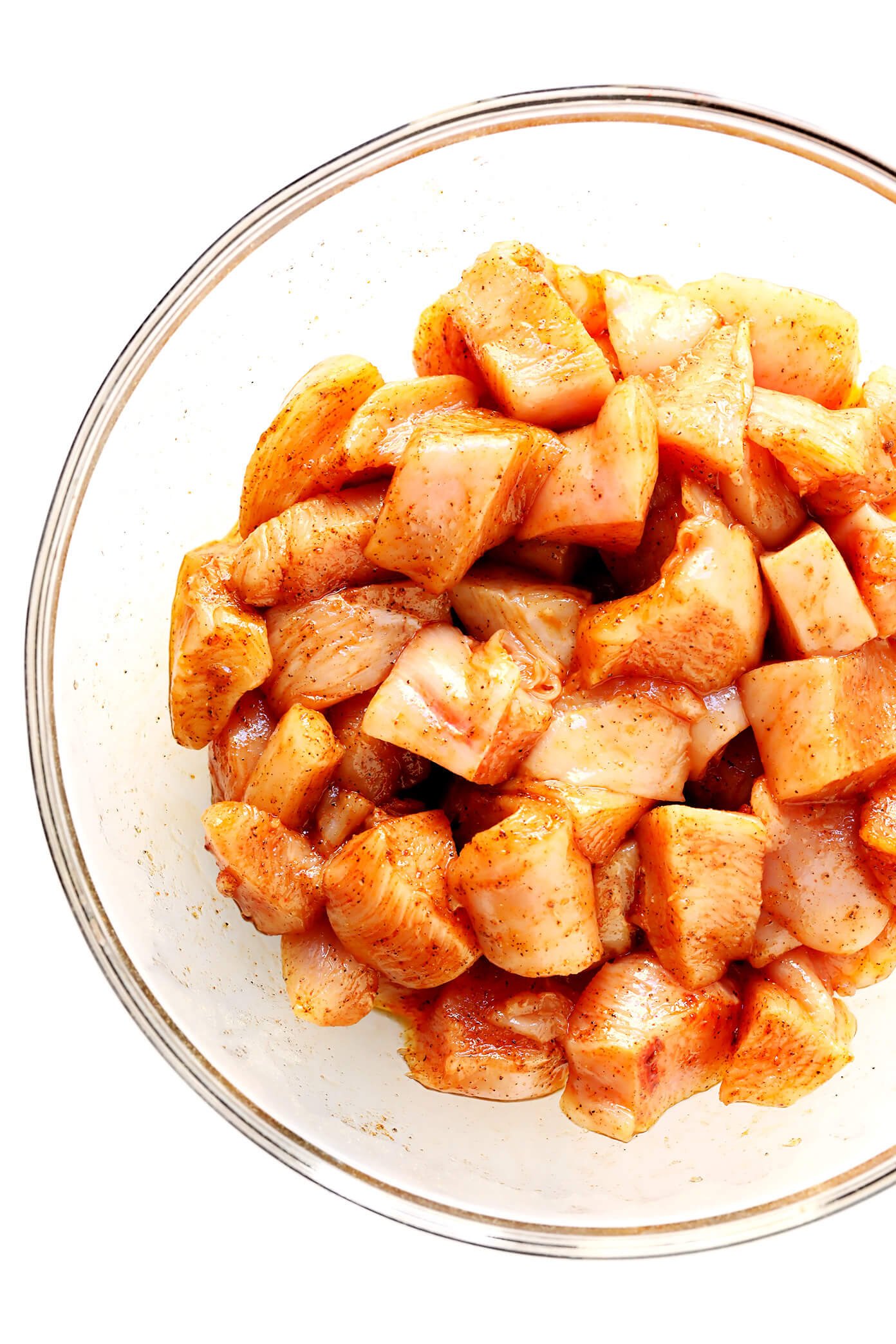 Ingredientes de brocheta de pollo