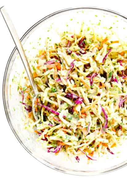Ensalada de lima y cilantro