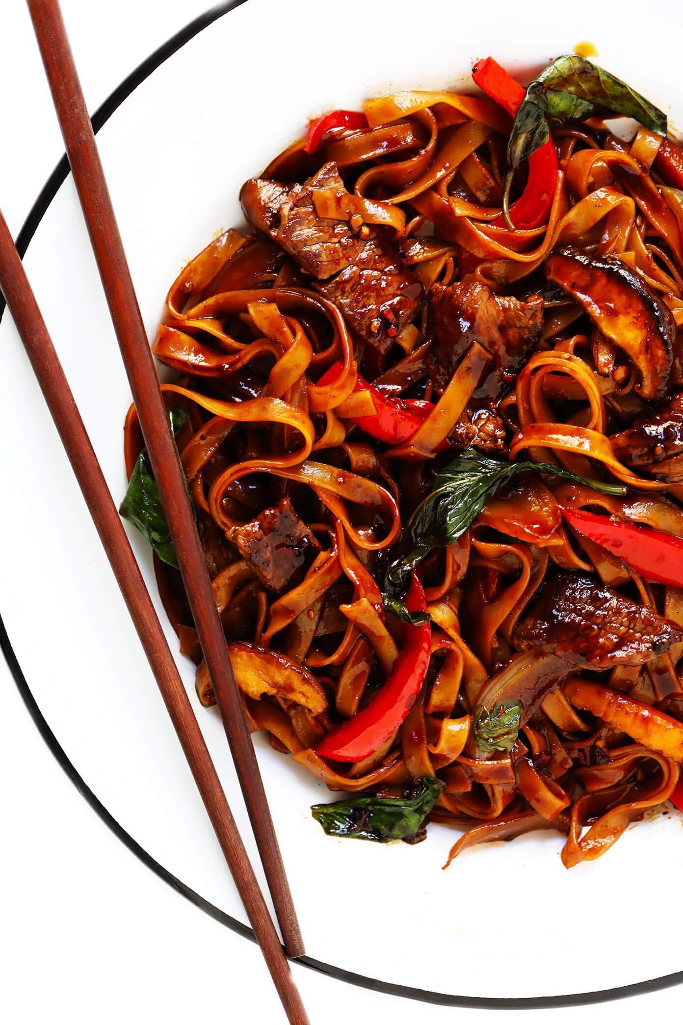 Thai Basil Beef Noodle StirFry Gimme Some Oven