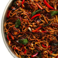 Thai Beef Noodle Stir-Fry