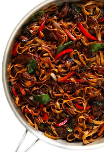 Thai Beef Noodle Stir-Fry