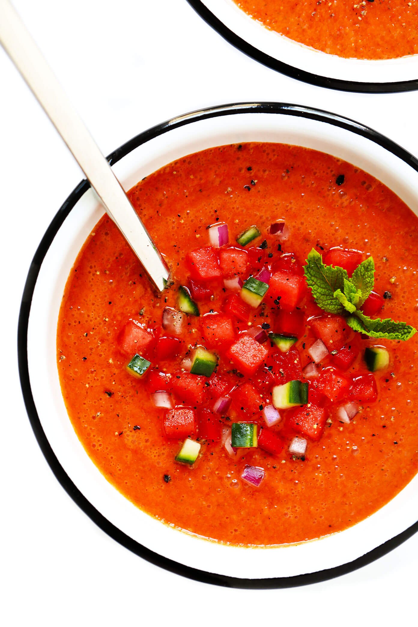 Easy Watermelon Gazpacho