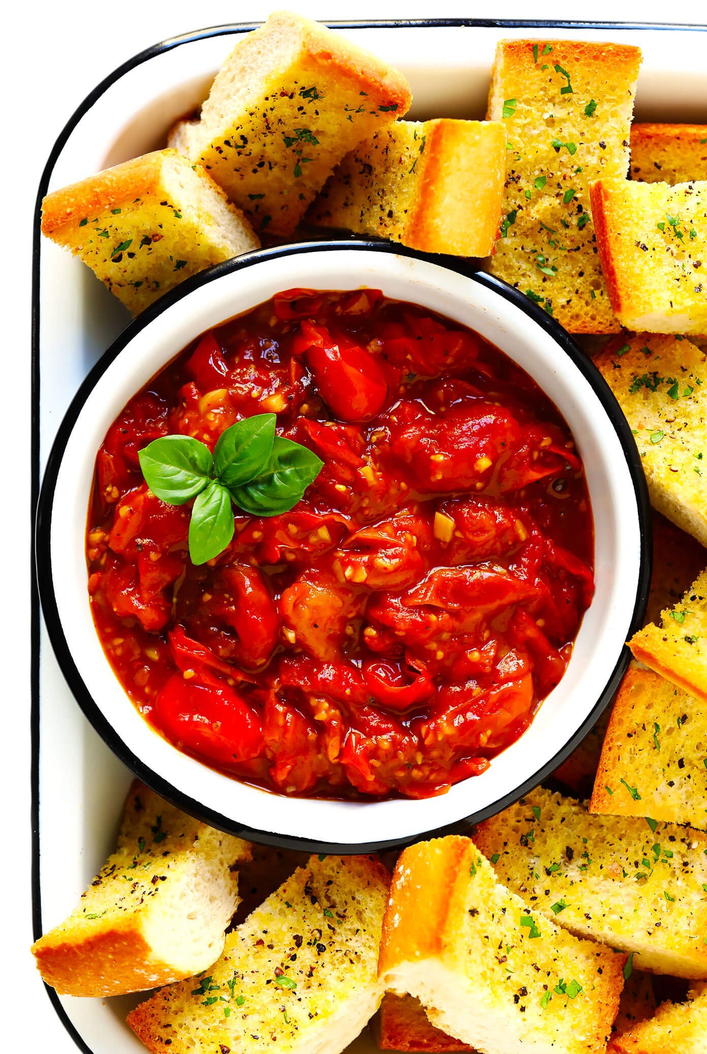 5-Ingredient Burst Tomato Spread