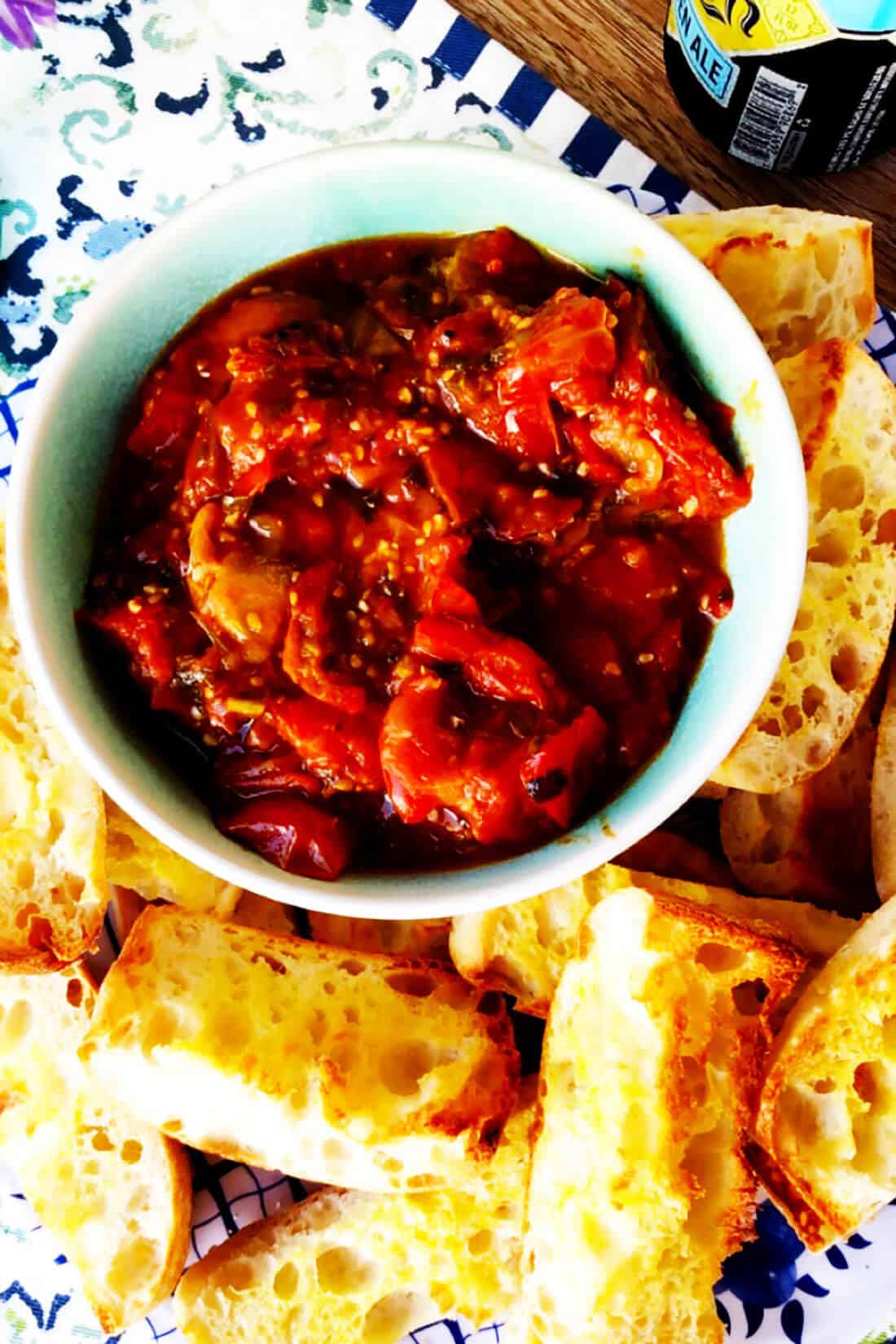 5Ingredient Burst Tomato Spread Gimme Some Oven