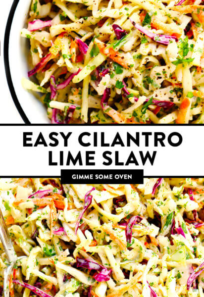 Cilantro Lime Slaw