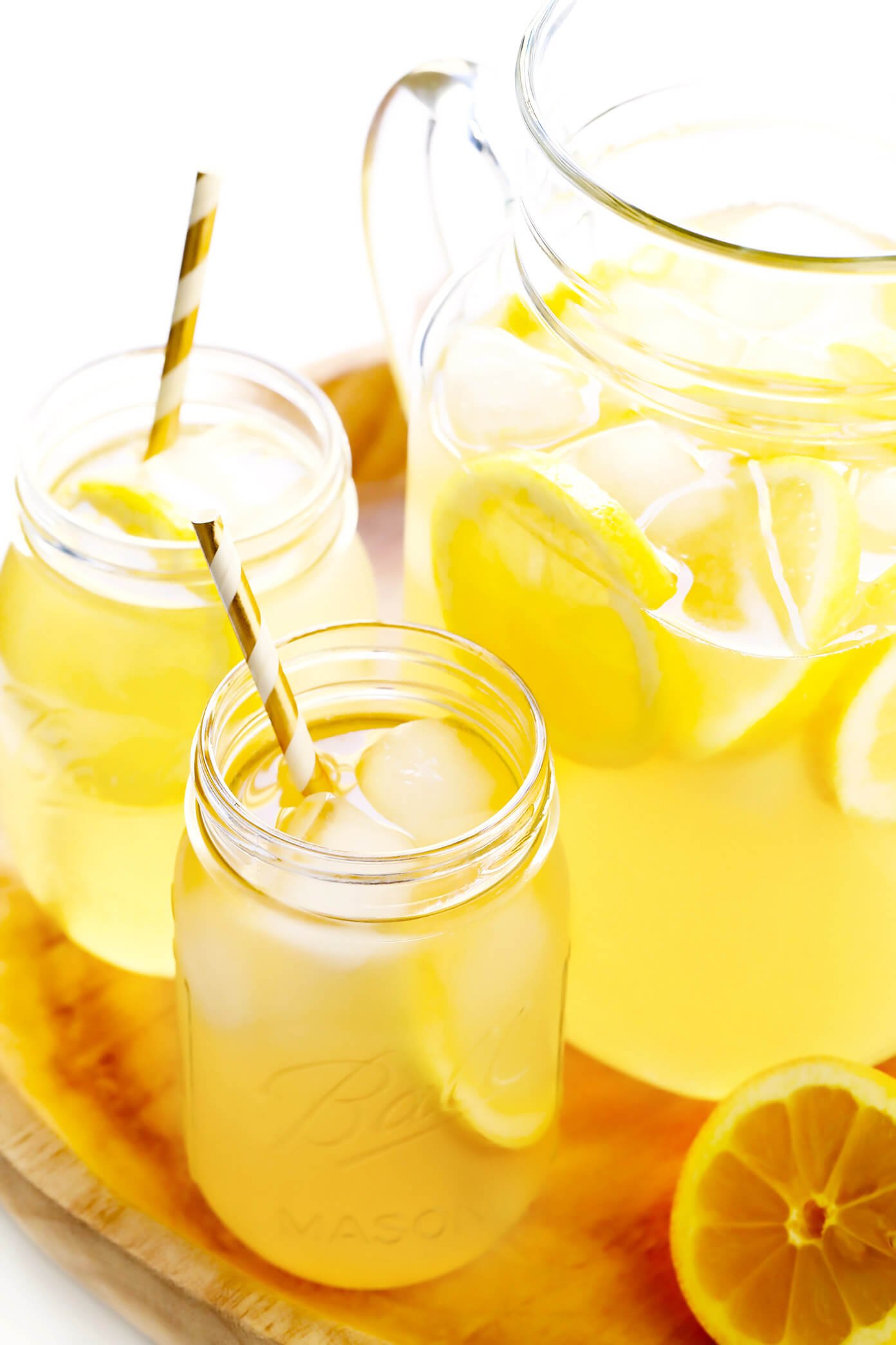 Fresh Homemade Lemonade Recipe