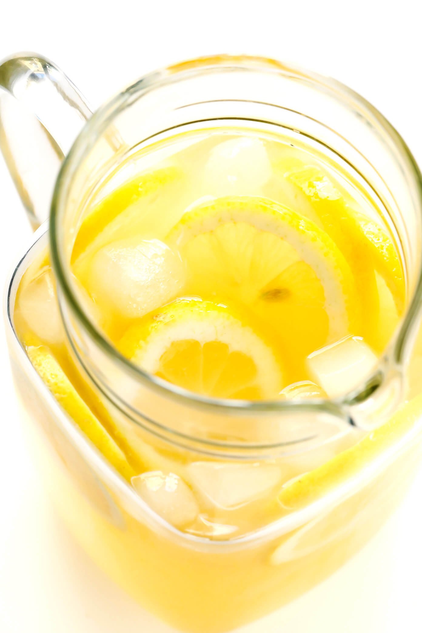 Homemade Lemonade Pitcher