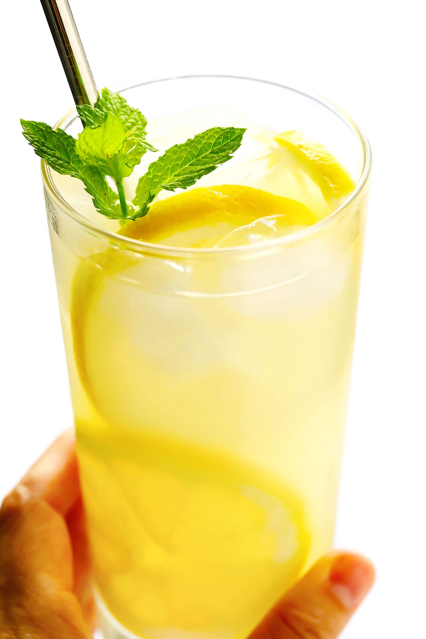 Fresh Lemonade with Mint