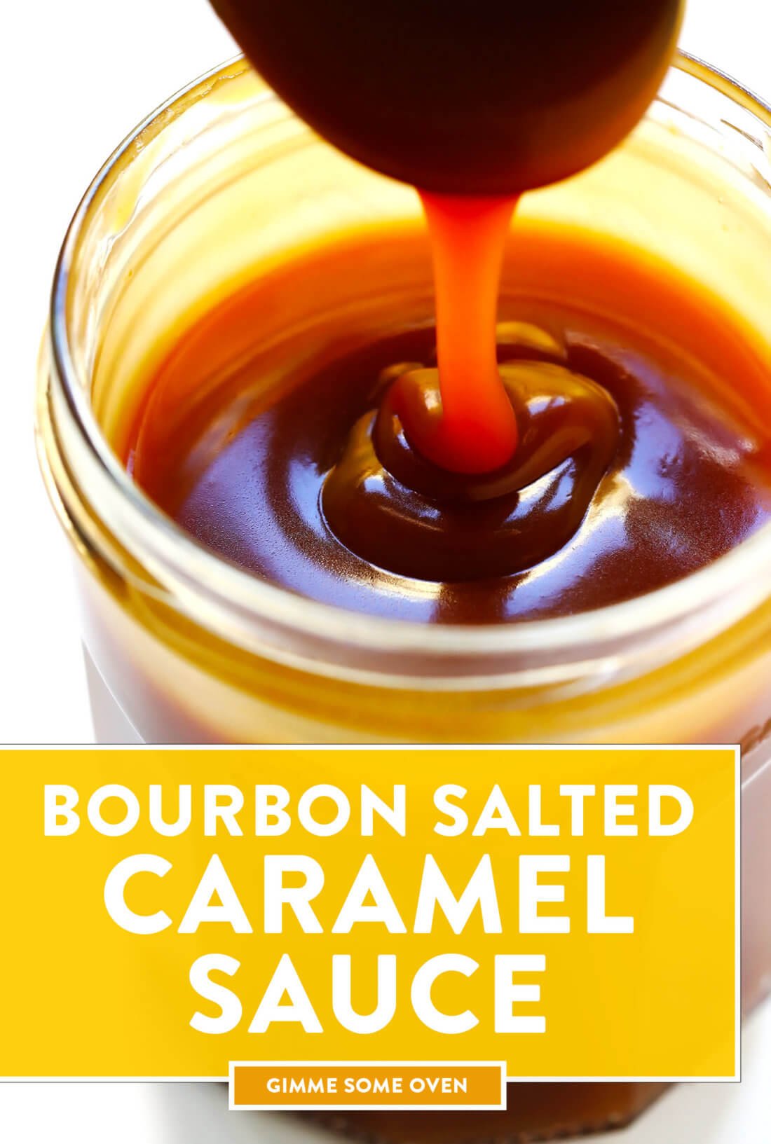 Bourbon Salted Caramel Sauce