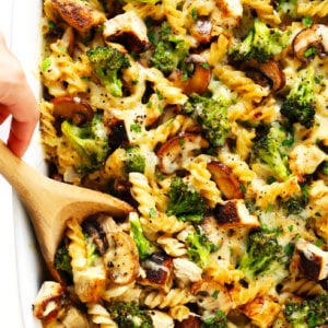 Healthier Broccoli Chicken Casserole