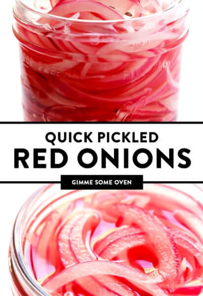 Quick Pickled Red Onions