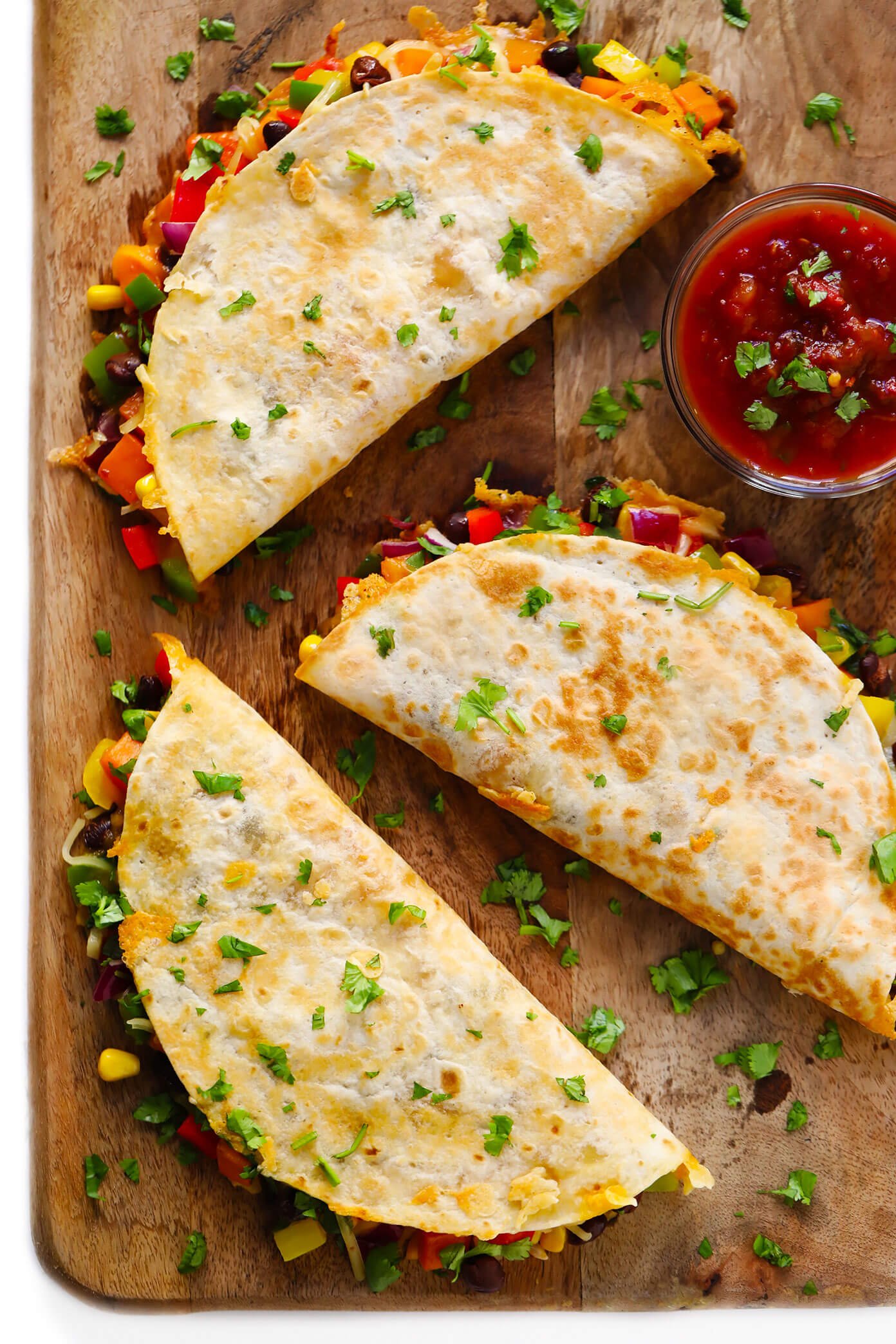 Easy Veggie Quesadillas Recipe