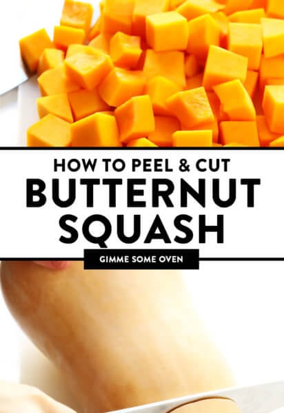 How To Peel and Cut Butternut Squash