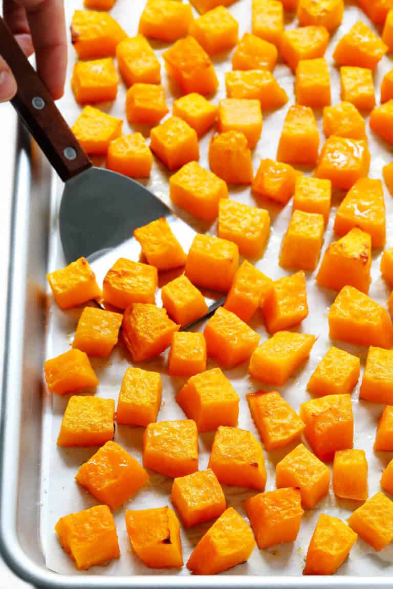 Roasted Butternut Squash Diced Or Halved Gimme Some Oven