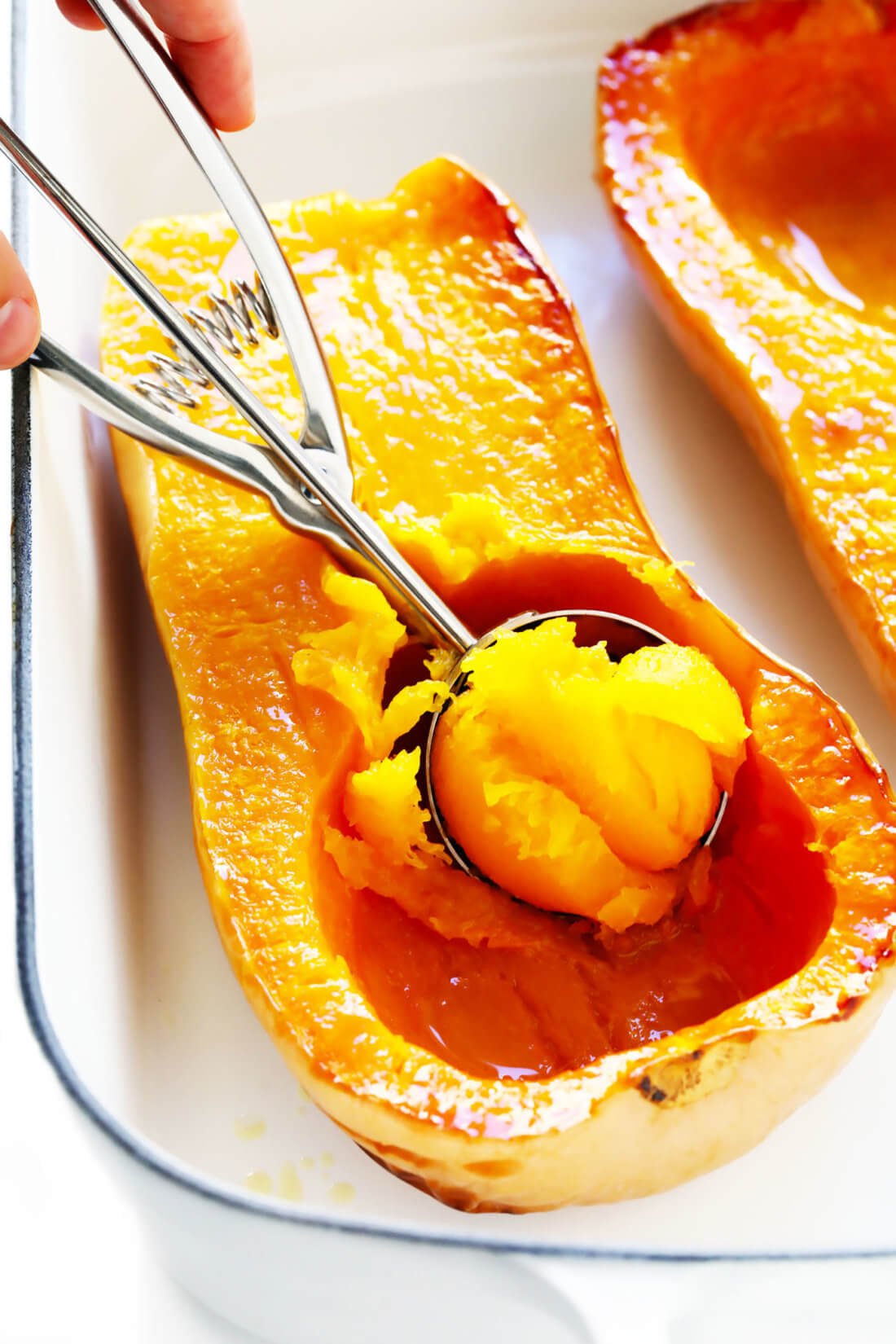 Roasted Butternut Squash Halves