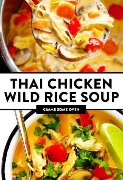 Thai Chicken Wild Rice Soup