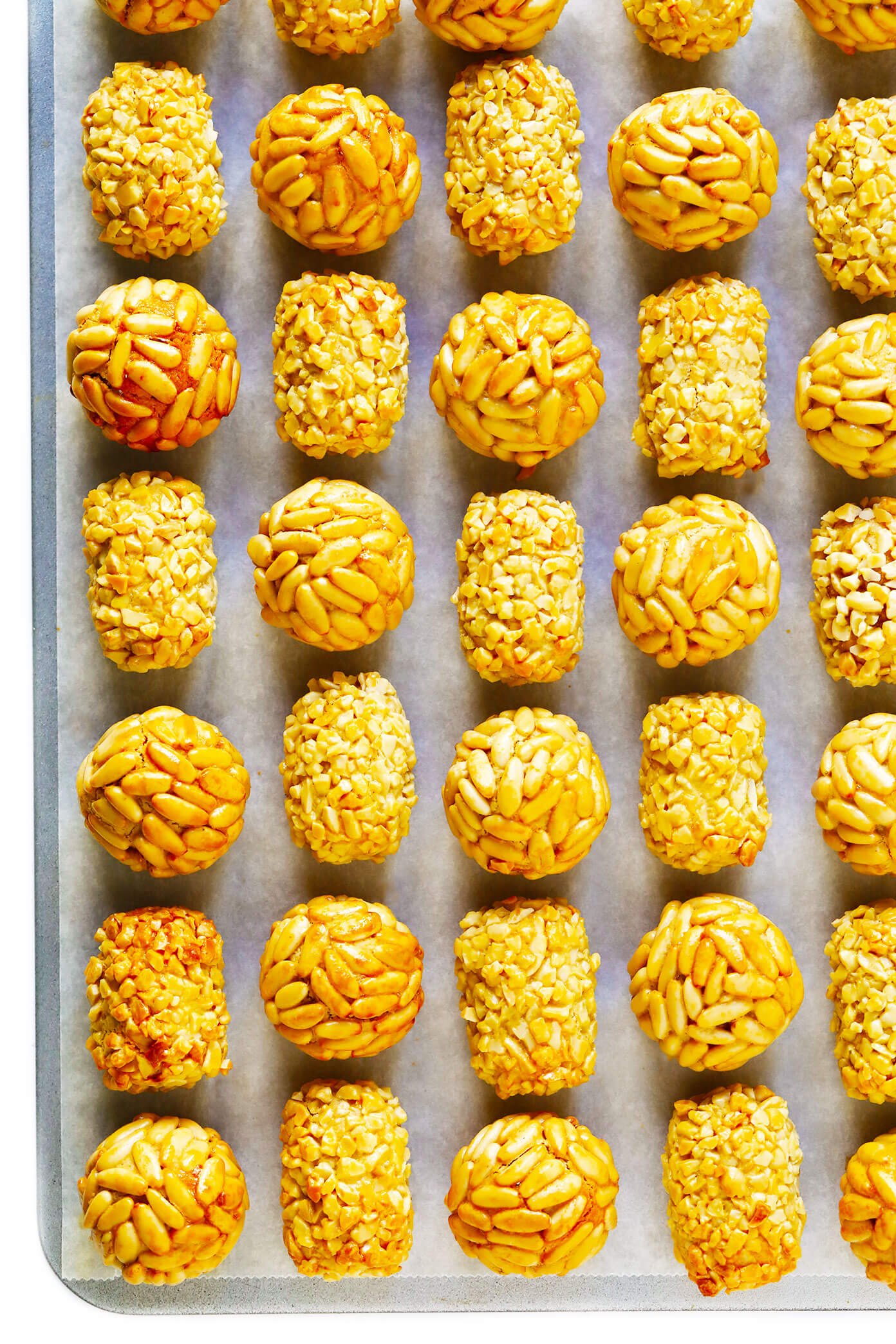 Panellets with Pine Nuts and Almonds