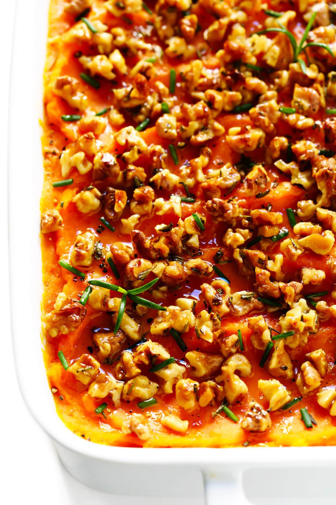 Savory Sweet Potato Casserole Recipe | Gimme Some Oven