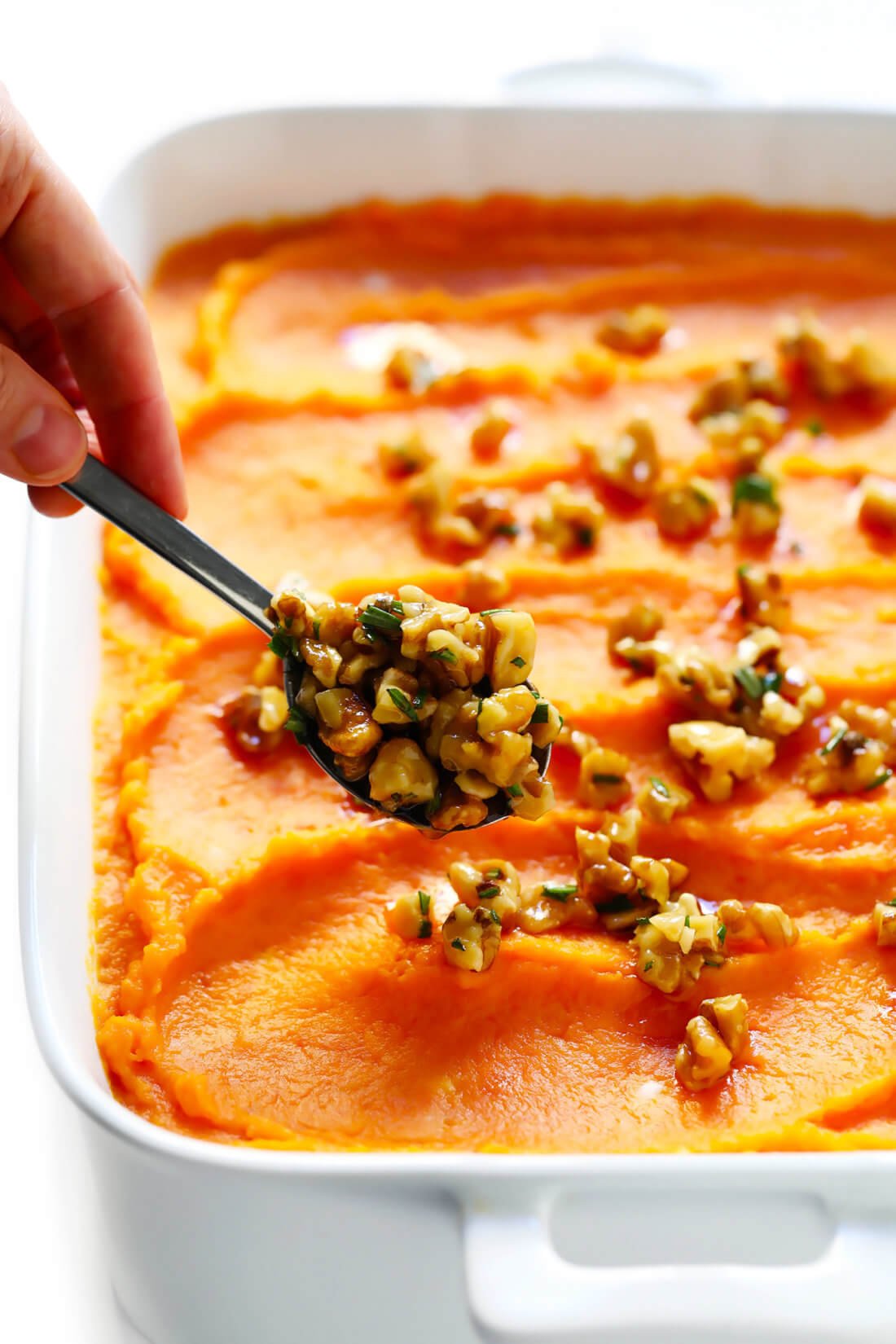 Savory Sweet Potato Casserole Recipe | Gimme Some Oven
