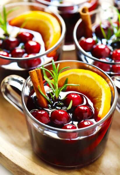 Cranberry Mulled Wine