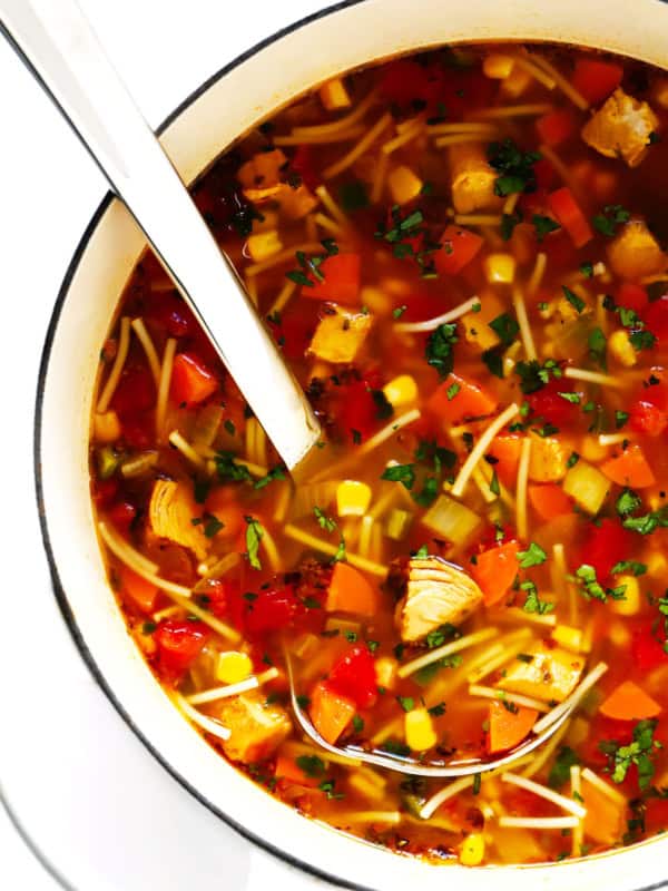 Mexican Chicken Noodle Soup