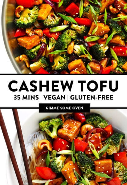 Cashew Tofu Vegetarian Stir-Fry