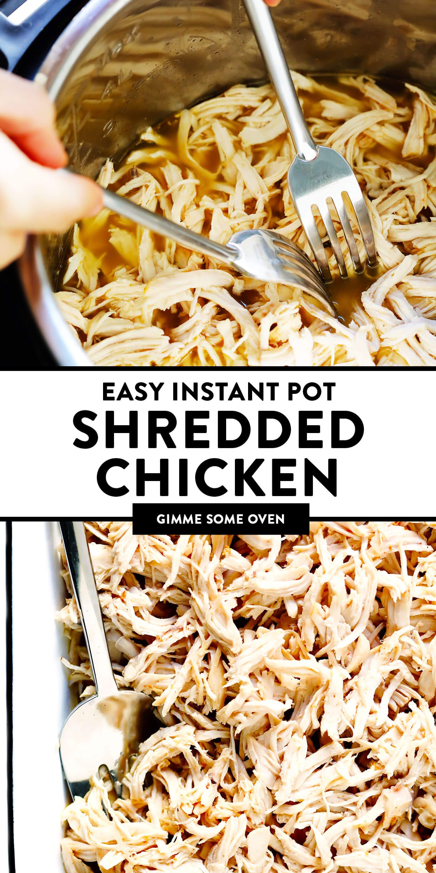 Instant Pot Shredded Chicken Gimme Some Oven
