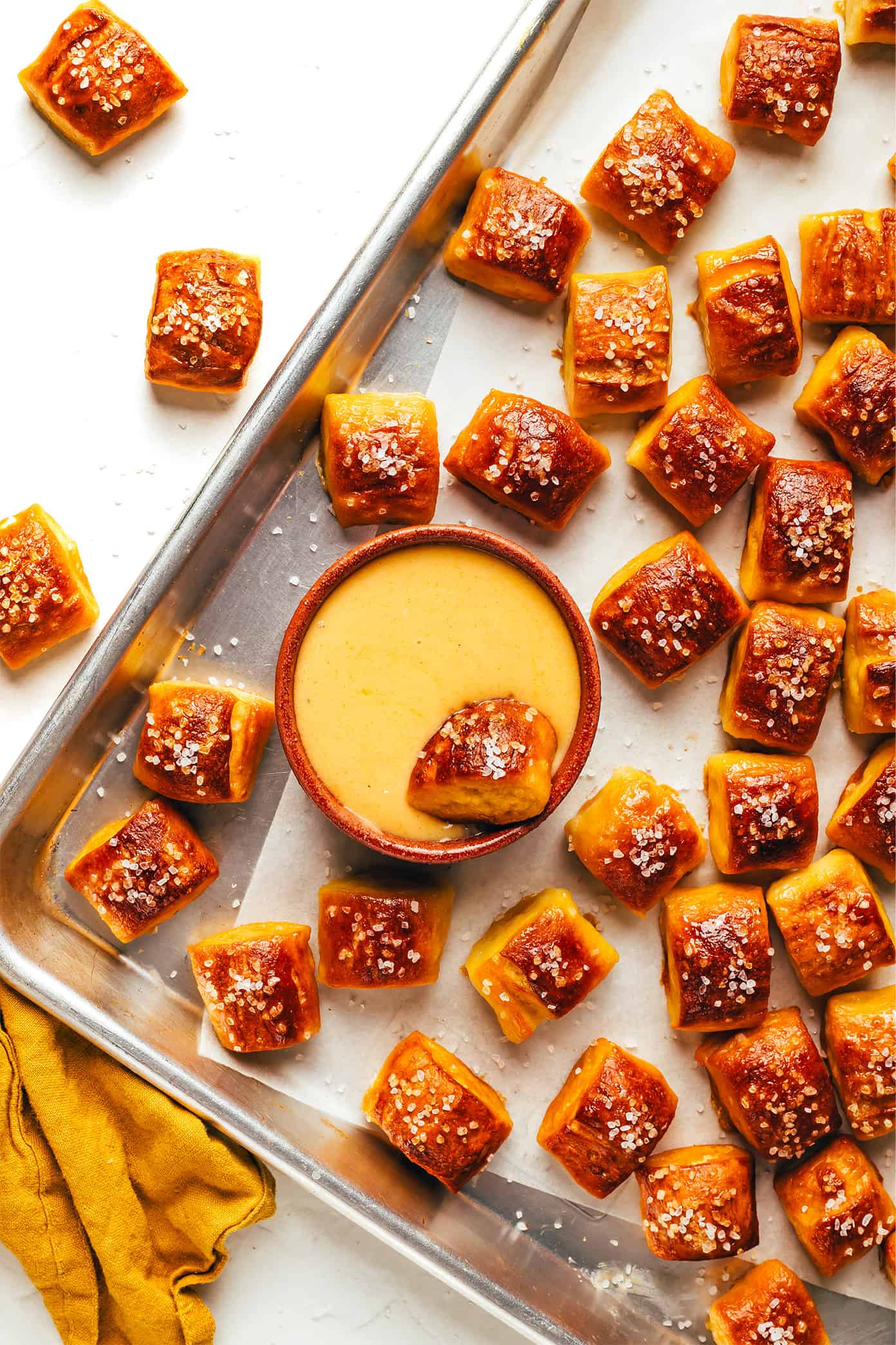 Buttery Soft Pretzel Bites - Gimme Some Oven