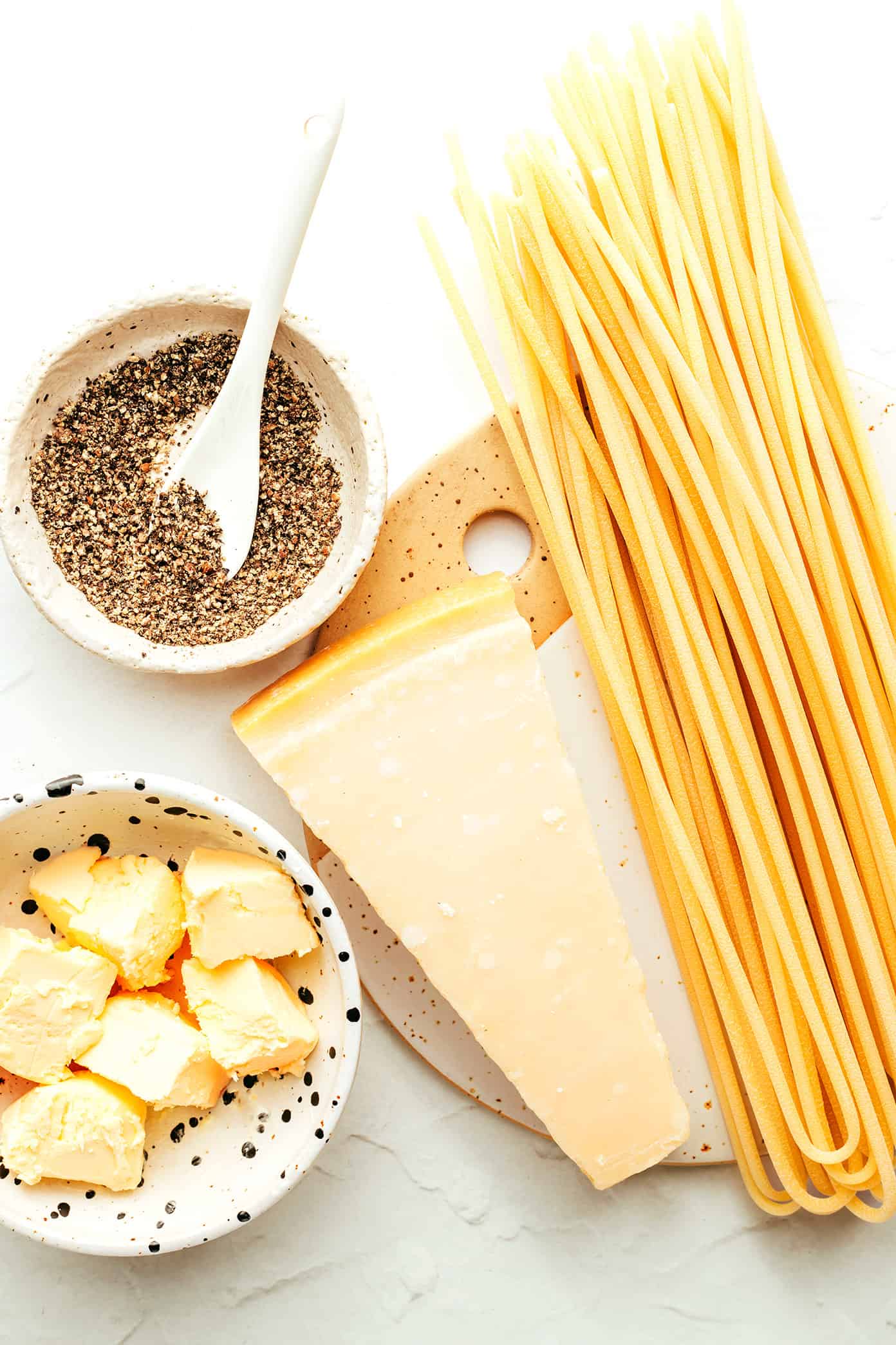 Cacio e Pepe Ingredients