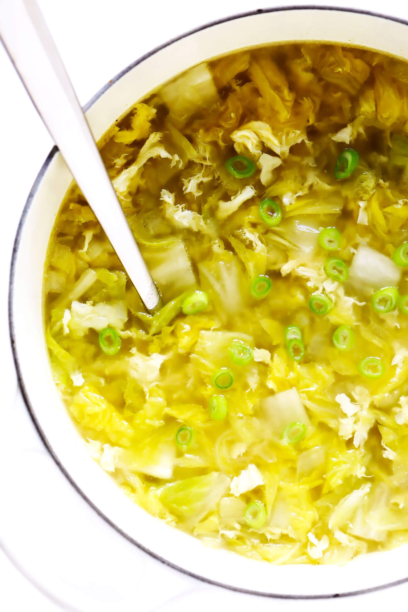 Cabbage Egg Drop Soup